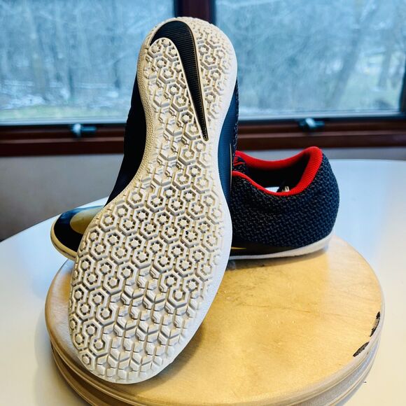 Nike Mercurial X Pro IC Men Sz 11 Indoor Soccer Cleats Red Black Gold 725244 076 - Picture 9 of 9